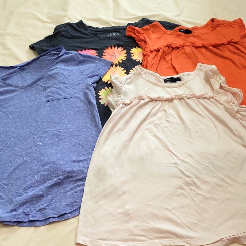 4 Girl's Shirts